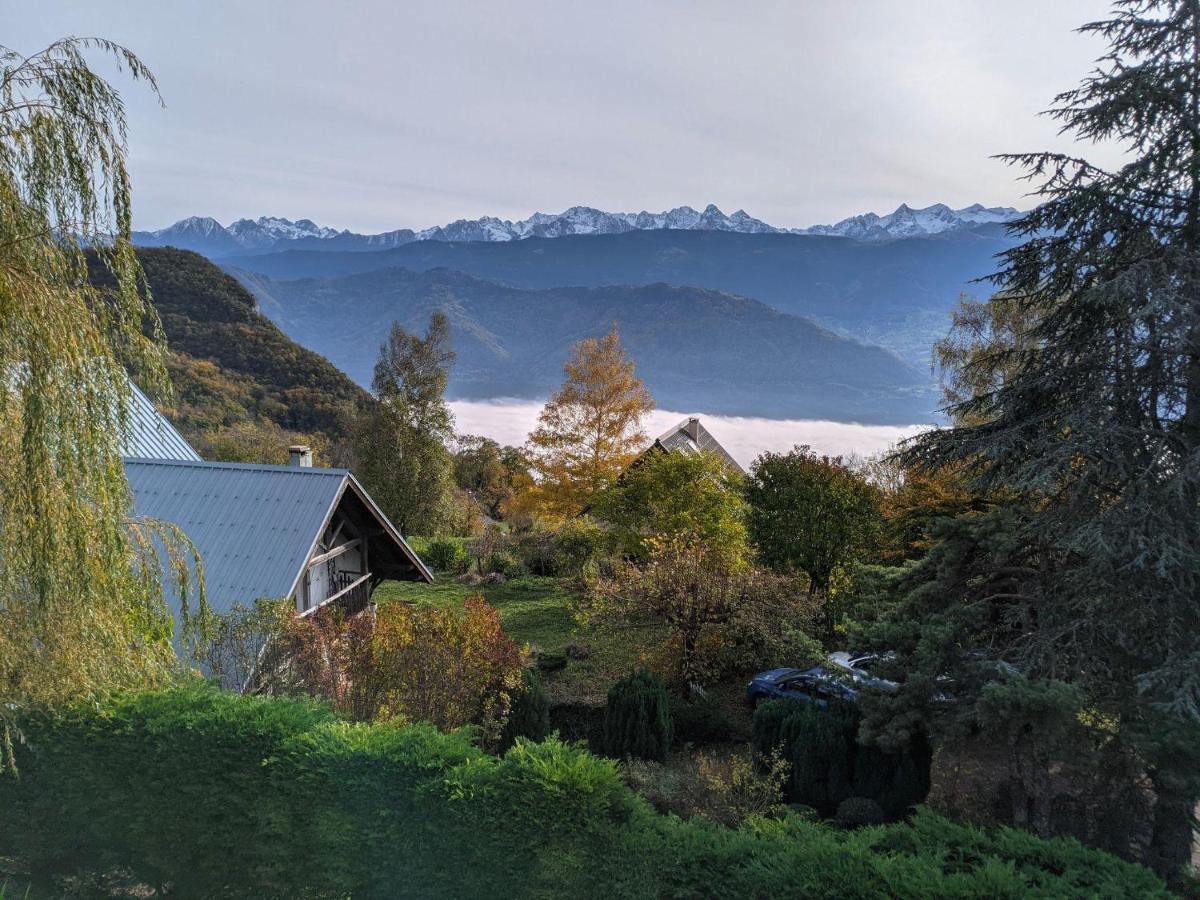 Appartement De Plain-Pied En Montagne Avec Vue Merveilleuse Sur Le Massif De Belledonne Saint Bernard du Touvet ภายนอก รูปภาพ