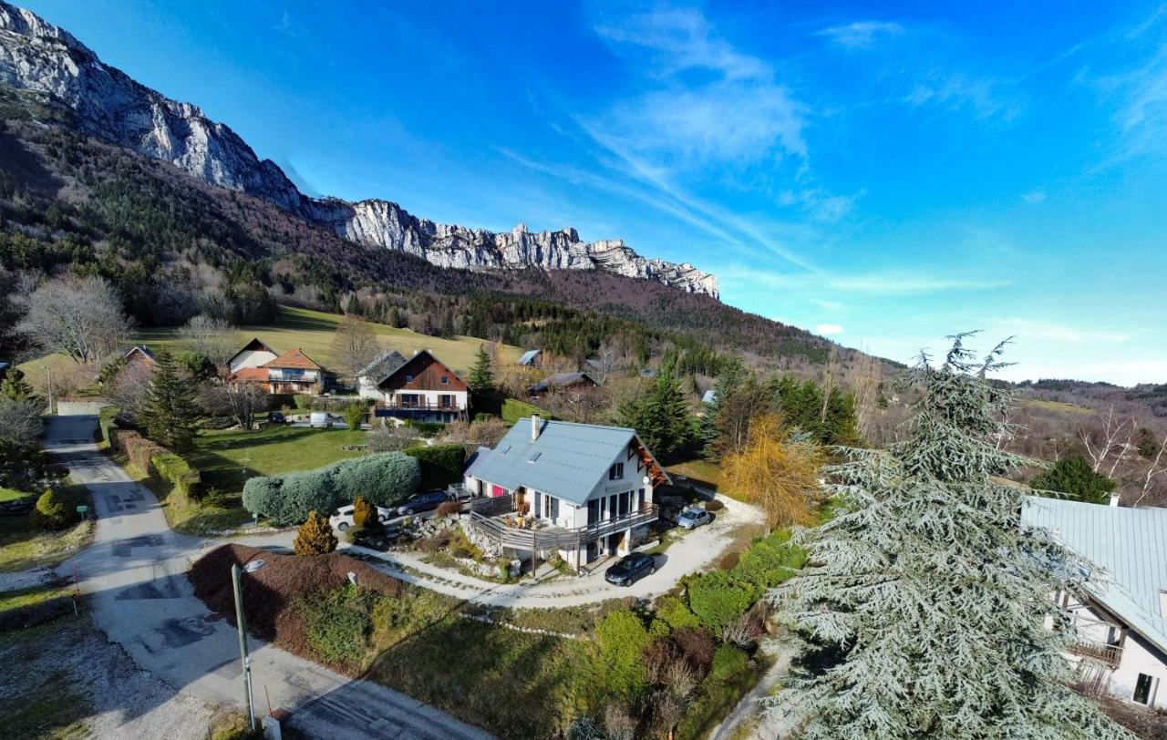 Appartement De Plain-Pied En Montagne Avec Vue Merveilleuse Sur Le Massif De Belledonne Saint Bernard du Touvet ภายนอก รูปภาพ