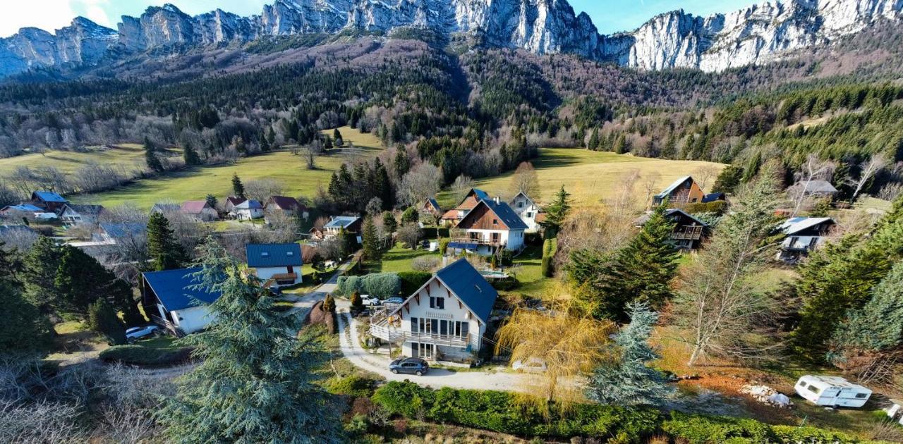 Appartement De Plain-Pied En Montagne Avec Vue Merveilleuse Sur Le Massif De Belledonne Saint Bernard du Touvet ภายนอก รูปภาพ